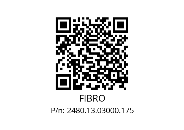   FIBRO 2480.13.03000.175