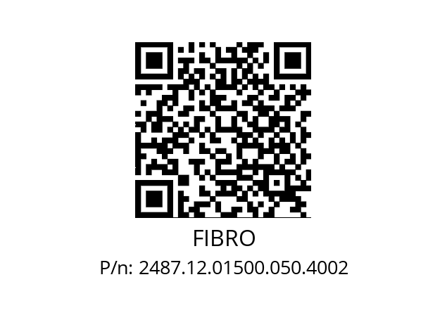   FIBRO 2487.12.01500.050.4002