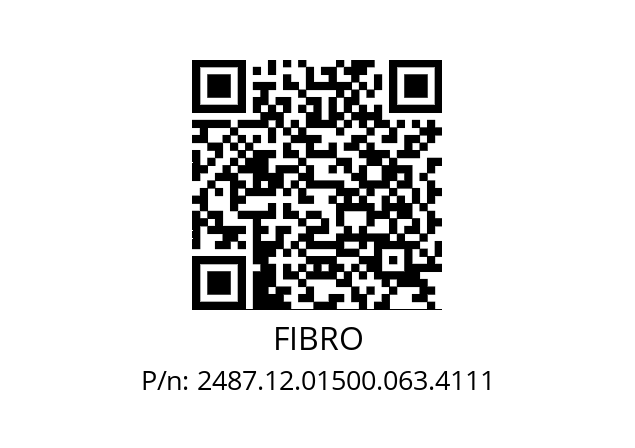   FIBRO 2487.12.01500.063.4111