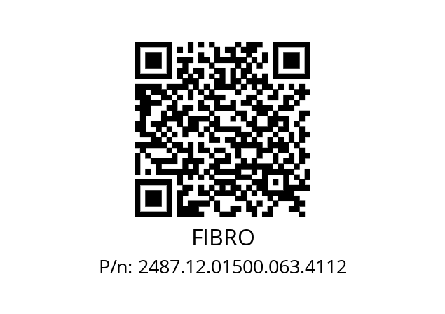   FIBRO 2487.12.01500.063.4112