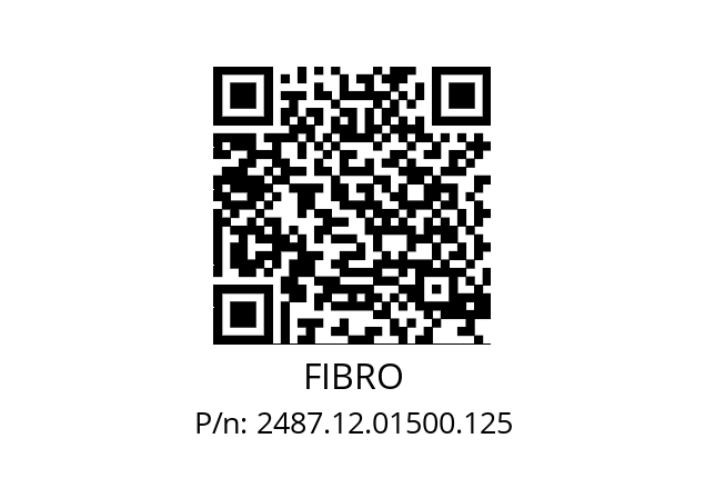   FIBRO 2487.12.01500.125