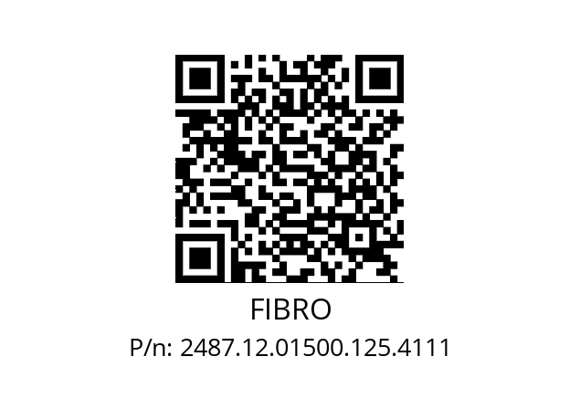   FIBRO 2487.12.01500.125.4111