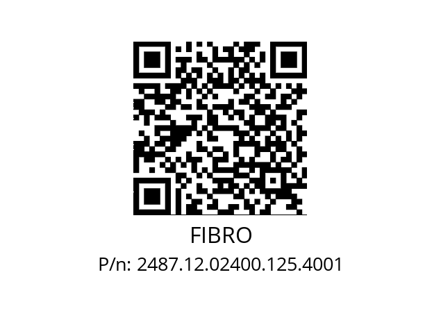   FIBRO 2487.12.02400.125.4001