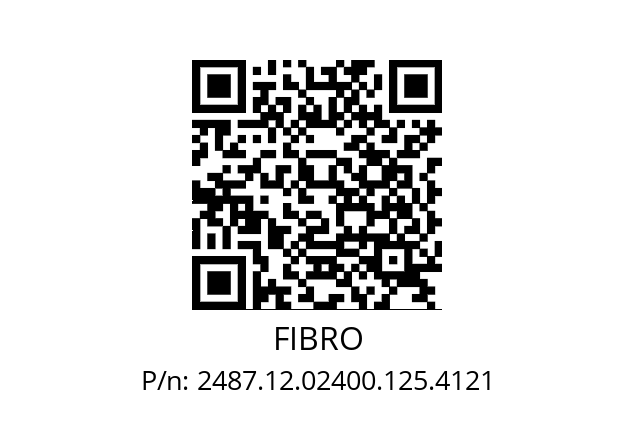   FIBRO 2487.12.02400.125.4121