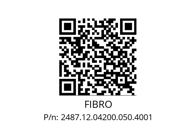   FIBRO 2487.12.04200.050.4001