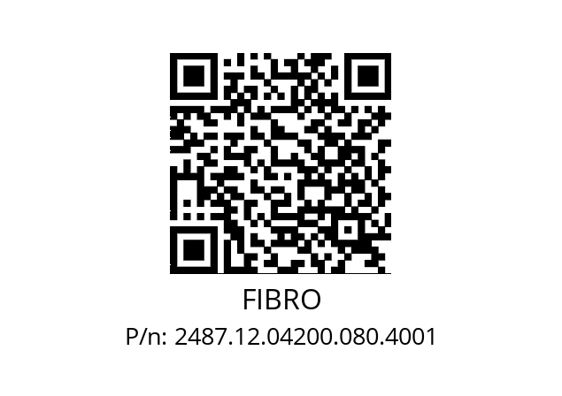   FIBRO 2487.12.04200.080.4001