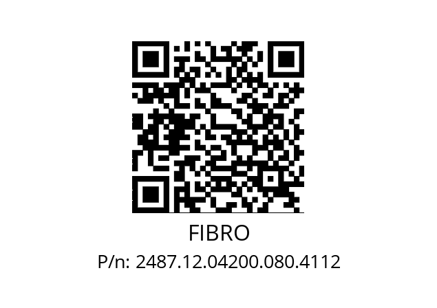   FIBRO 2487.12.04200.080.4112