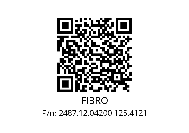   FIBRO 2487.12.04200.125.4121