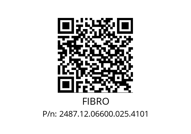   FIBRO 2487.12.06600.025.4101