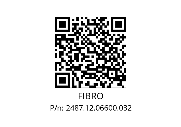   FIBRO 2487.12.06600.032