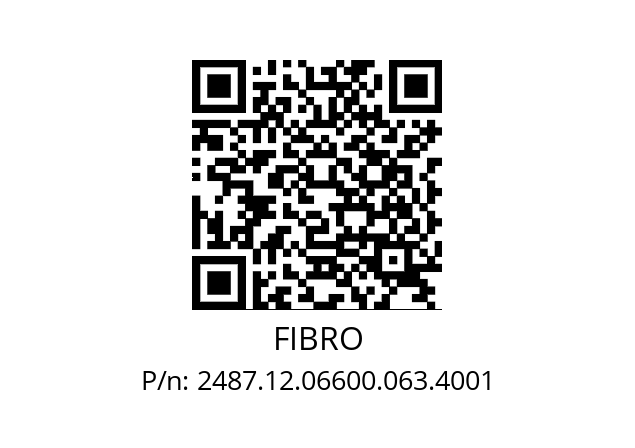   FIBRO 2487.12.06600.063.4001