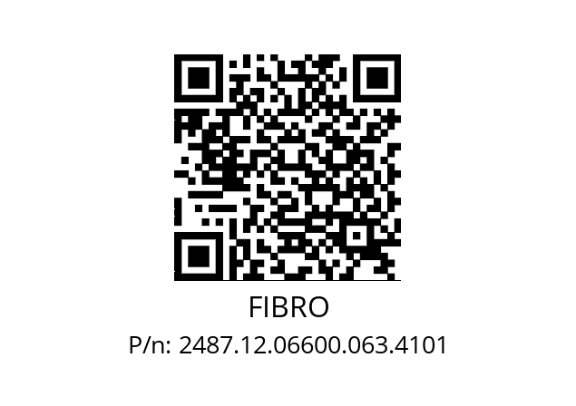   FIBRO 2487.12.06600.063.4101