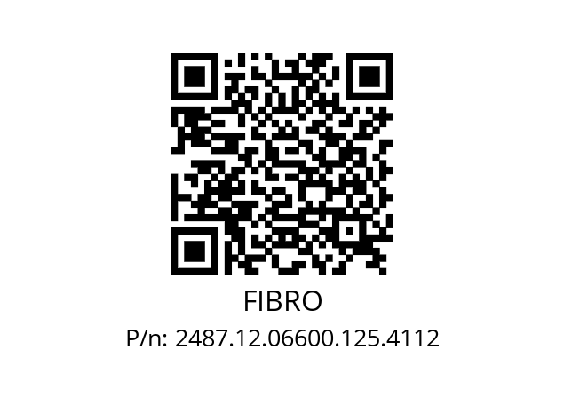   FIBRO 2487.12.06600.125.4112