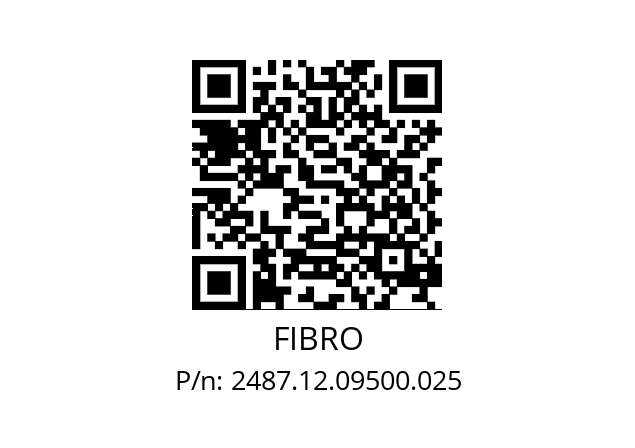   FIBRO 2487.12.09500.025