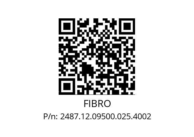   FIBRO 2487.12.09500.025.4002