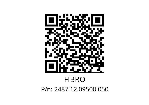   FIBRO 2487.12.09500.050