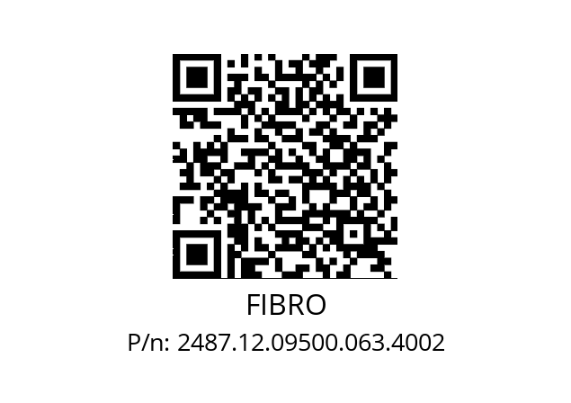   FIBRO 2487.12.09500.063.4002