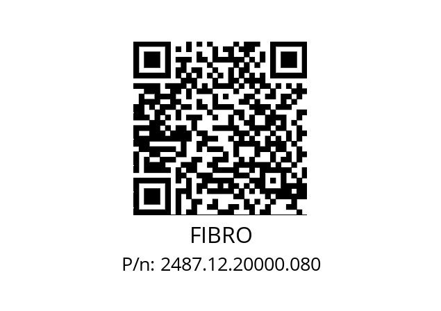   FIBRO 2487.12.20000.080