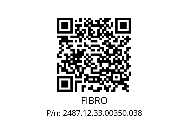   FIBRO 2487.12.33.00350.038