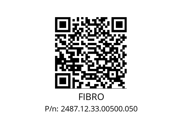   FIBRO 2487.12.33.00500.050