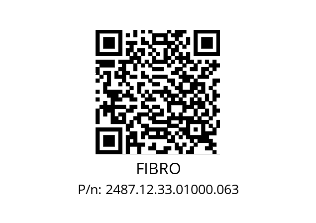   FIBRO 2487.12.33.01000.063