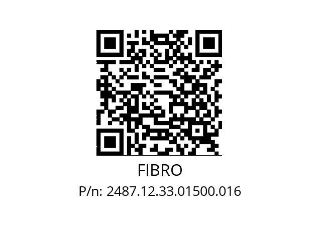   FIBRO 2487.12.33.01500.016