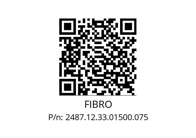   FIBRO 2487.12.33.01500.075