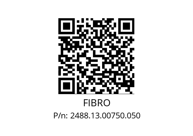   FIBRO 2488.13.00750.050