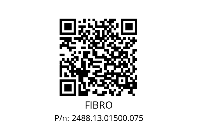   FIBRO 2488.13.01500.075