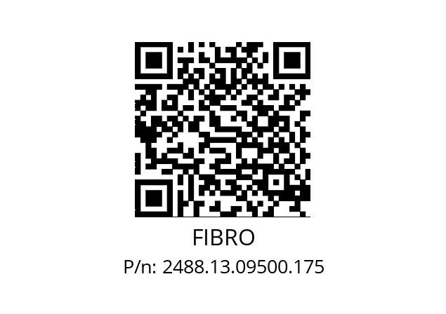   FIBRO 2488.13.09500.175