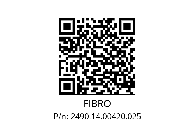   FIBRO 2490.14.00420.025