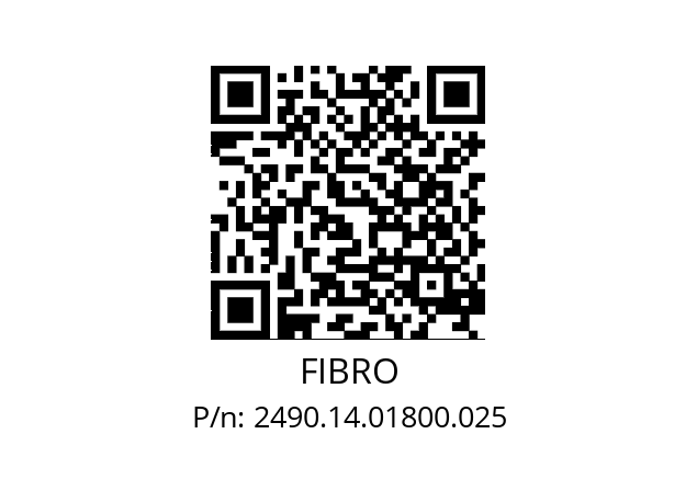   FIBRO 2490.14.01800.025