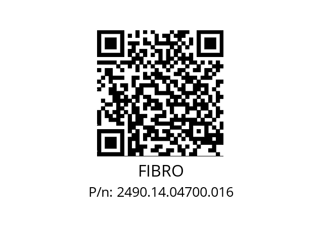   FIBRO 2490.14.04700.016