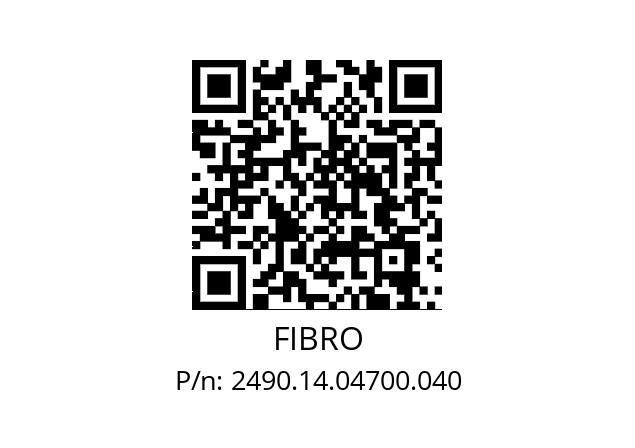   FIBRO 2490.14.04700.040