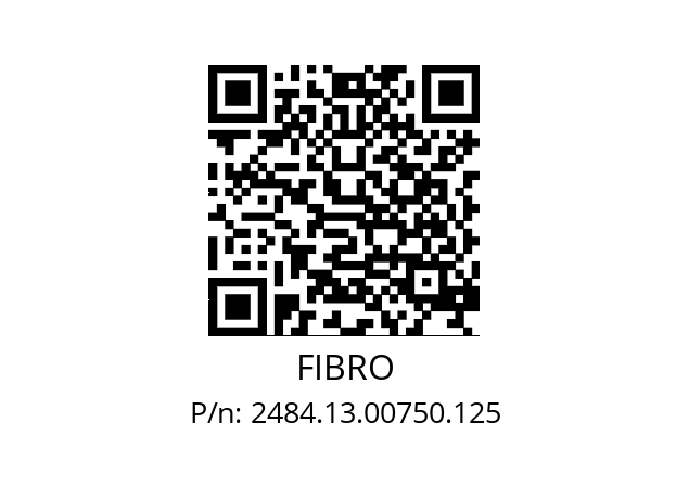   FIBRO 2484.13.00750.125