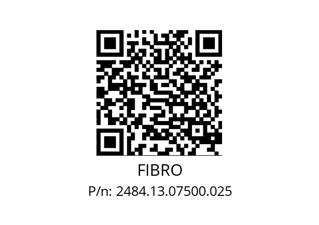   FIBRO 2484.13.07500.025