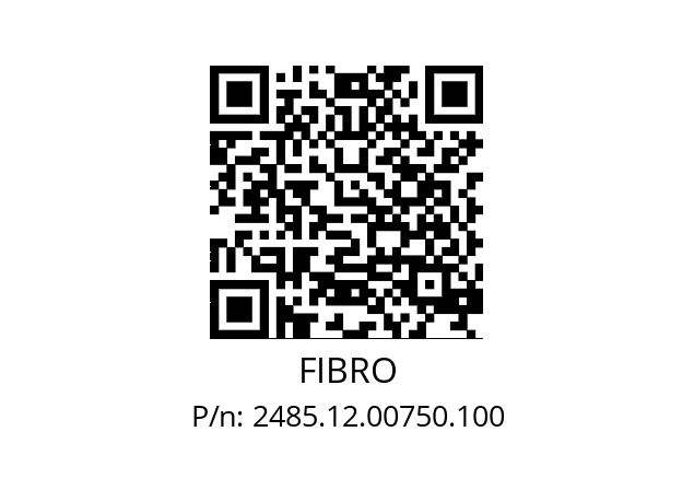   FIBRO 2485.12.00750.100