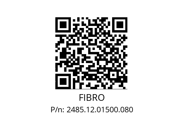   FIBRO 2485.12.01500.080