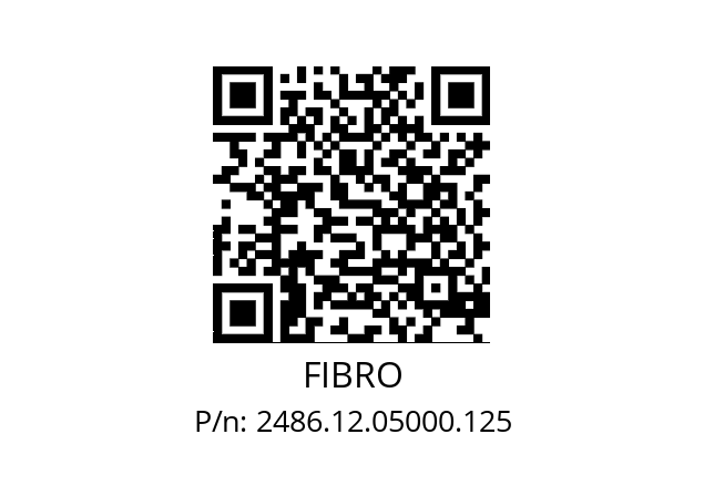   FIBRO 2486.12.05000.125