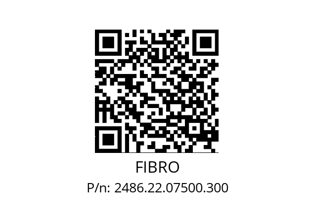   FIBRO 2486.22.07500.300