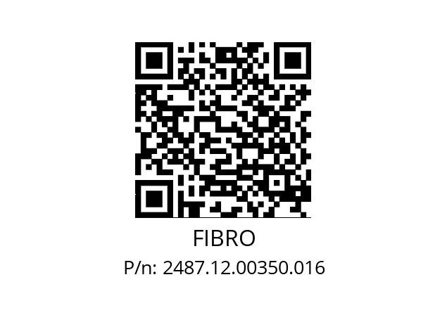   FIBRO 2487.12.00350.016