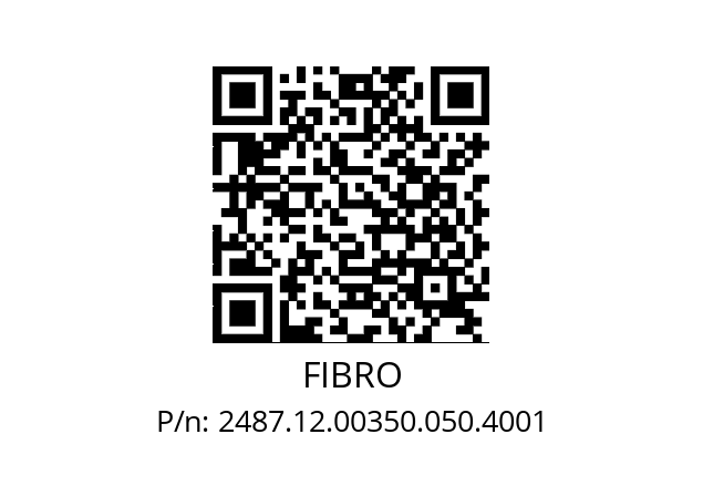   FIBRO 2487.12.00350.050.4001