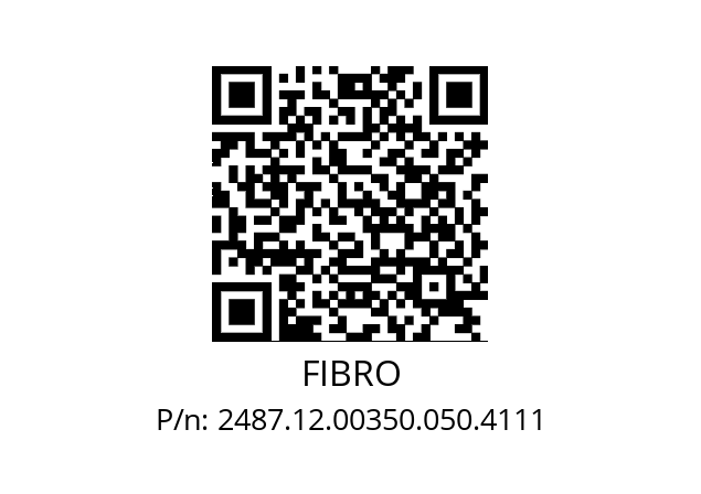   FIBRO 2487.12.00350.050.4111