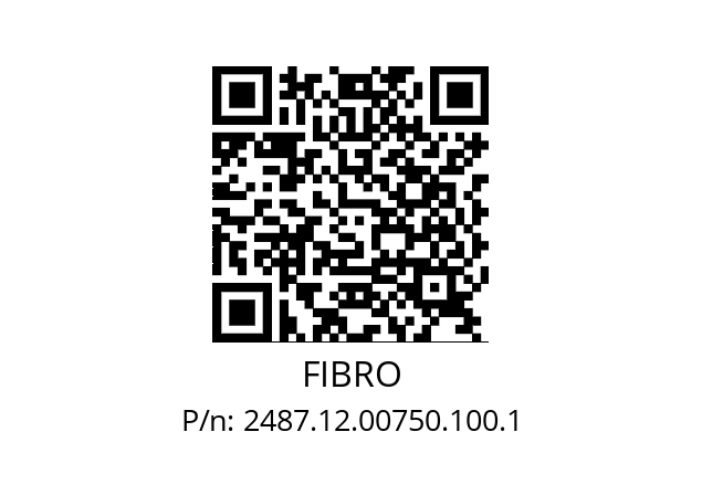   FIBRO 2487.12.00750.100.1