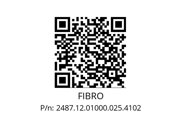   FIBRO 2487.12.01000.025.4102