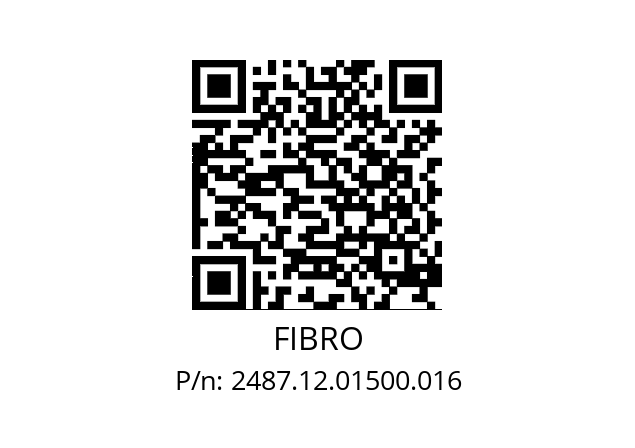   FIBRO 2487.12.01500.016