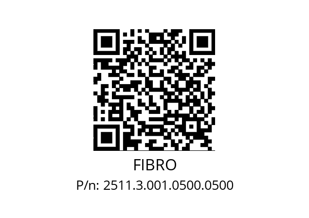   FIBRO 2511.3.001.0500.0500