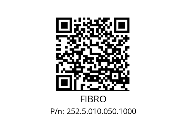   FIBRO 252.5.010.050.1000