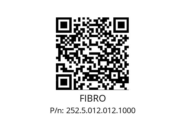   FIBRO 252.5.012.012.1000