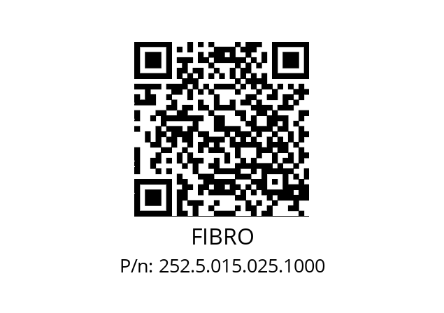   FIBRO 252.5.015.025.1000